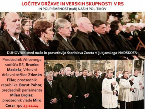 LOČITEV DRŽAVE IN VERSKIH SKUPNOSTI V RS