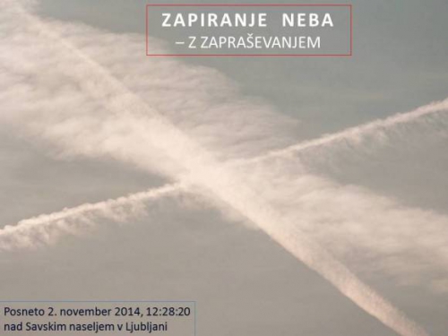 ZAPRAŠEVANJE NEBA