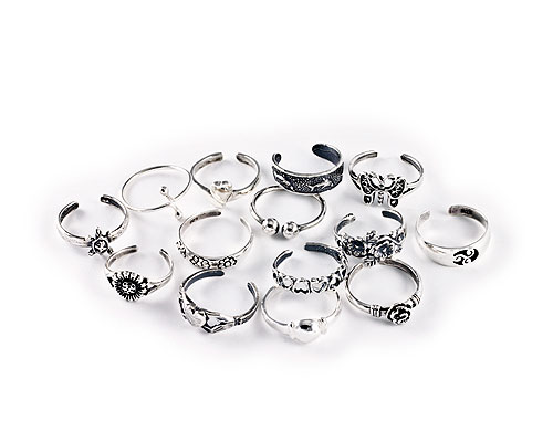   silver rings
