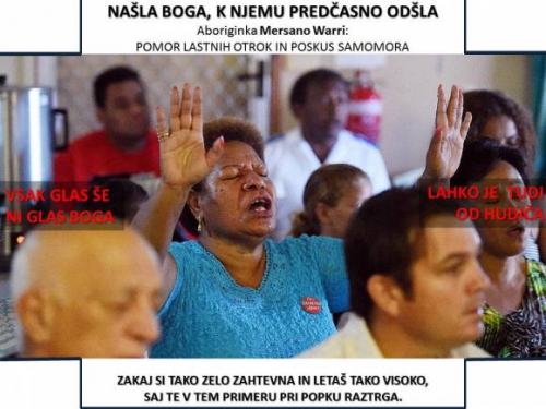NAŠLA BOGA, K NJEMU PREDČASNO ODŠLA
