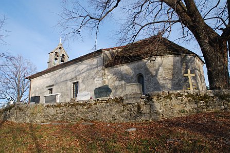 
				Podružnična cerkev sv. Ane v Vrabčah.			