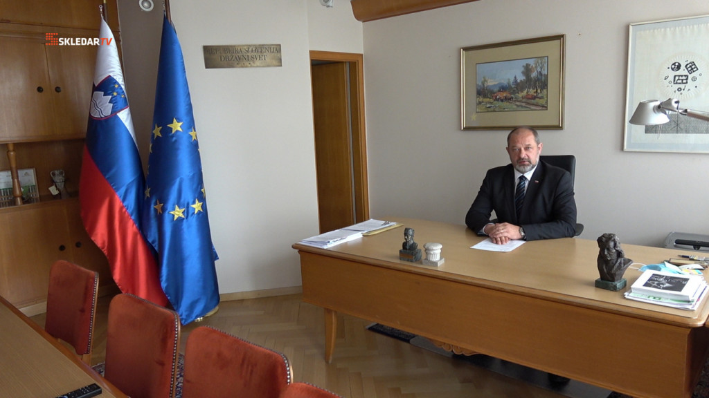 				Alojz Kovšca, predsednik Državnega sveta RS, 21. april 2020<br>(Avtor: Milan Skledar)			
