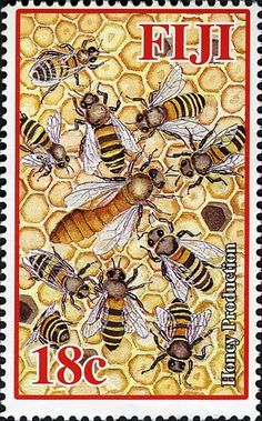Fiji 2006 Stamp: Honey Bees (Fiji) (Honey production) Mi:FJ 1181,Sn:FJ 1111,Yt:FJ 1124