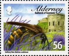Bee and Beehive Stamp Collection