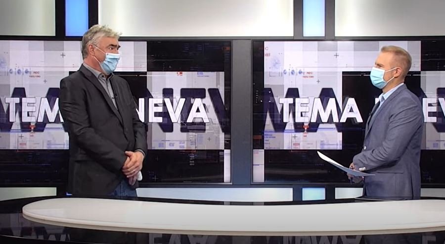 				Dr. Milan Zver in Luka Svetina v oddaji Tema dneva na Nova24tv			