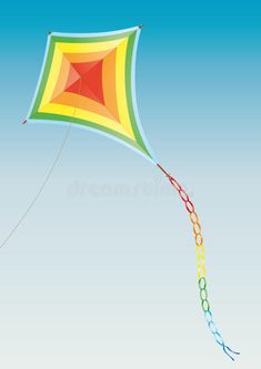 Kite. Vector illustration of a kite #Sponsored , #Sponsored, #PAID, #Kite, #illustration, #kite, #Vector