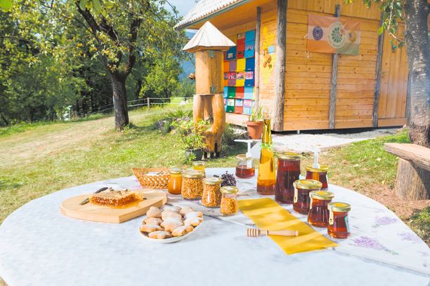 Kralov med in sladki izdelki iz njega (Foto: Jošt Gantar)