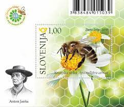 Priložnostna poštna znamka: Svetovni dan čebel – Društvo Urbani čebelar