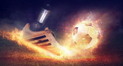 Football, Shoe, Fire, Fantasy, Flame, Robot, Prosthesis