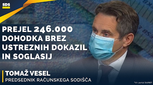 
				Ali se bo Zorčičevi stranki pridružil tudi predsednik Računskega sodišča Tomaž Vesel? (Foto: Posnetek zaslona- SDS Twitter, Facebook)			