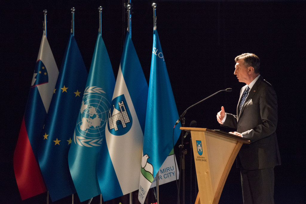 				PR Borut Pahor svečani govorec na  proslavi v počastitev pomembnim obletnicam OZN – lanskoletni 75. obletnici OZN in prihajajoči 30-obletnici članstva Slovenije v OZN			
