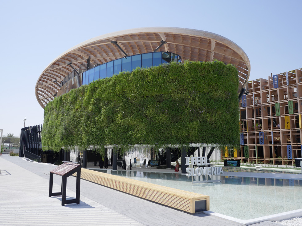 				Slovenski pavilijon na svetovni razstavi Expo Dubaj 2020			