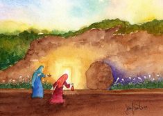 The Empty Tomb Greeting Card for Sale by Jennifer Greene. Our premium-stock greeting cards are 5