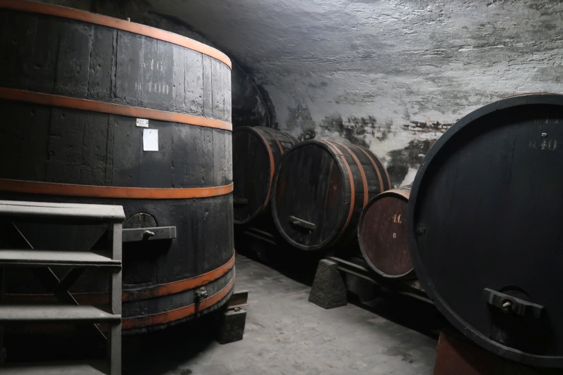 Vinska klet na posestvu Montereggi